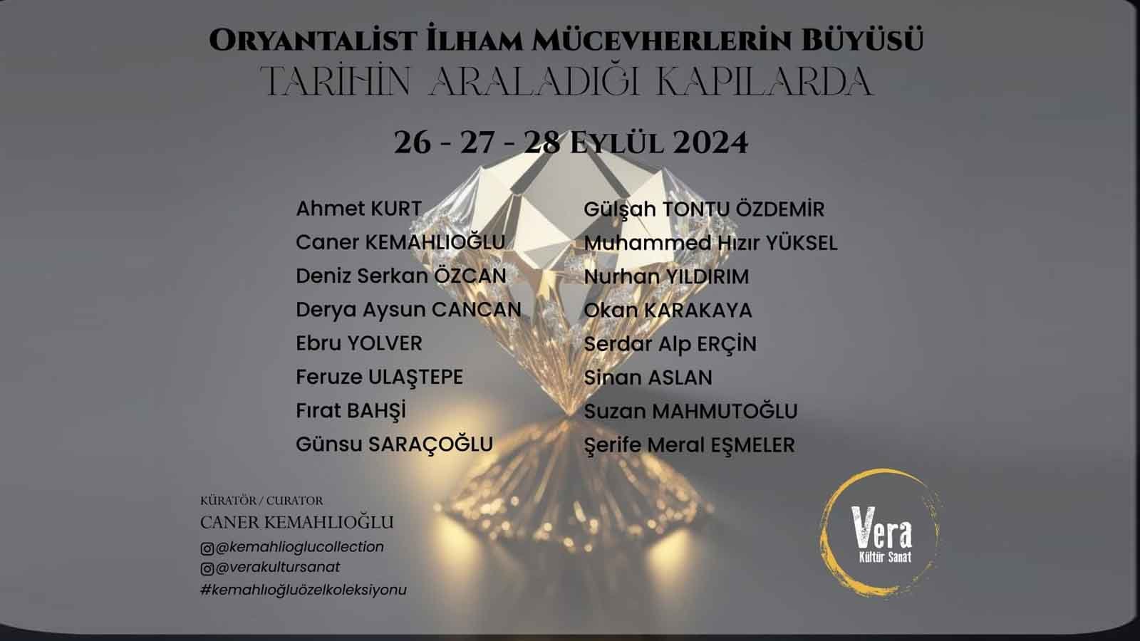 Caner Kemahlıoğlu Küratörlüğünde Mücevher Sanatı ve Oryantalizm: Modern ve Tarihi Bir Bağlantı