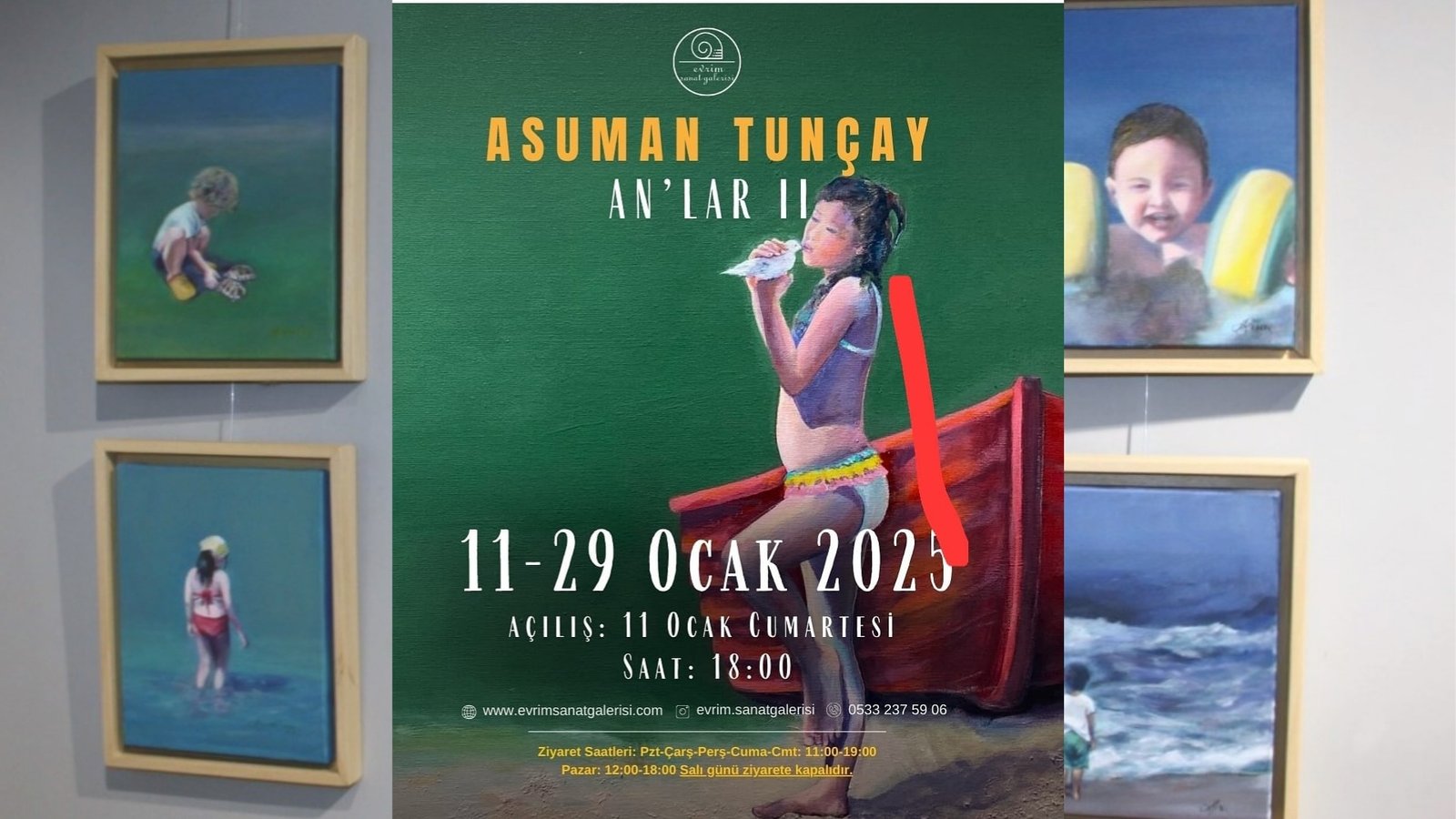 Sanatseverler için Kaçırılmayacak Sergi: “AN’LAR II” Kadıköy’de