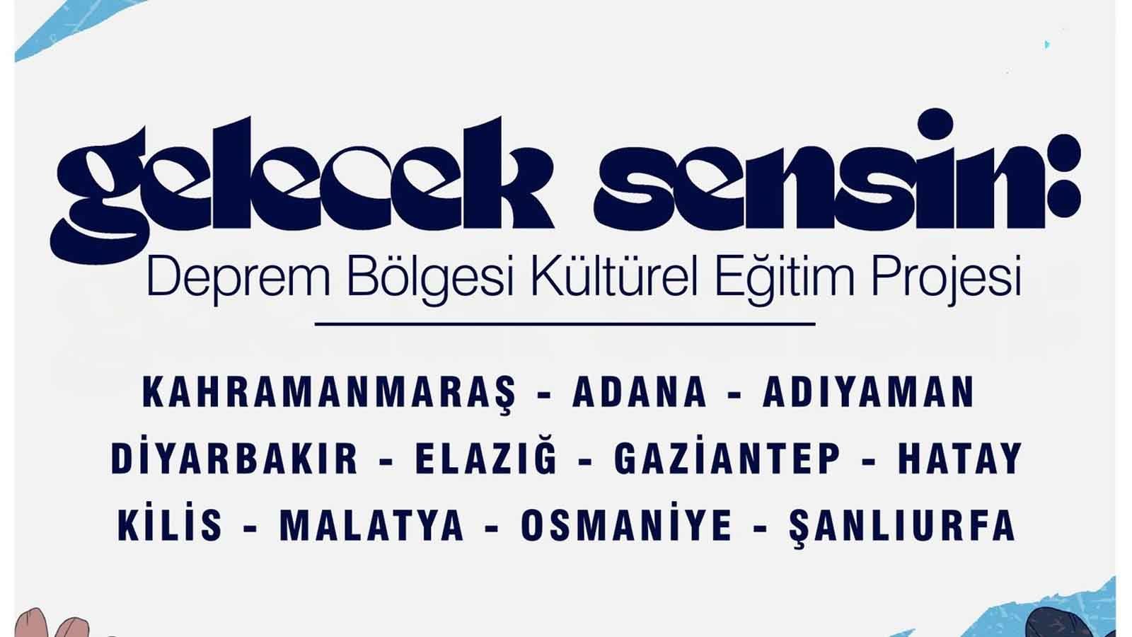 Deprem bölgesindeki gençlere yönelik kültürel eğitim projesi