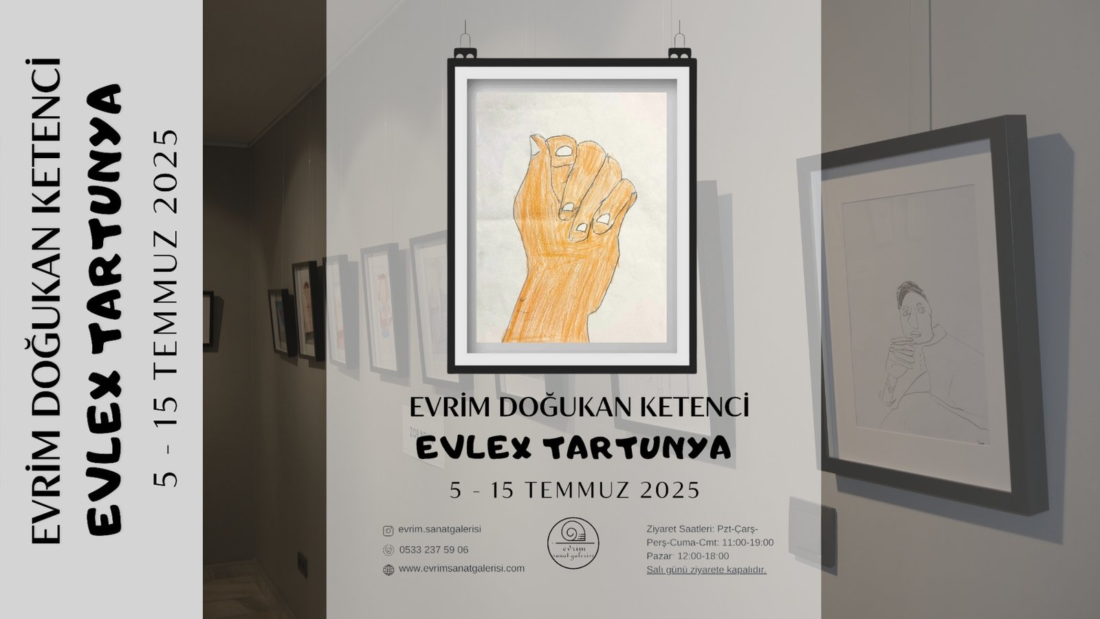 Evlex tartunya sergisi duygu, renk ve hayal gücü bir arada