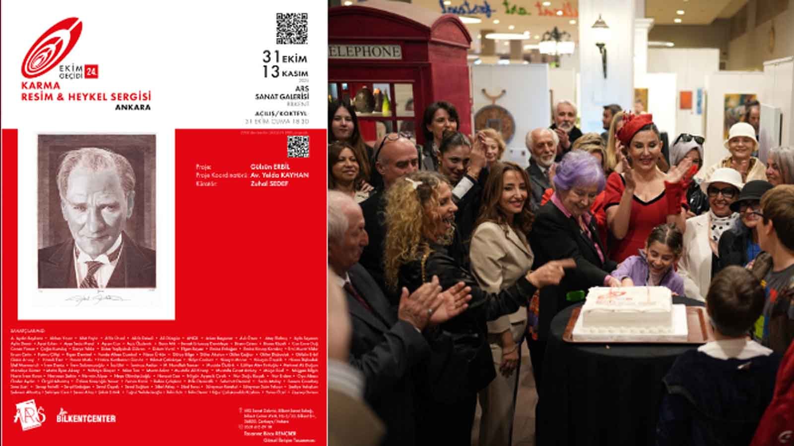 Ankara'nın sanat ruhu bu sergide canlanıyor 24. ekim geçidi