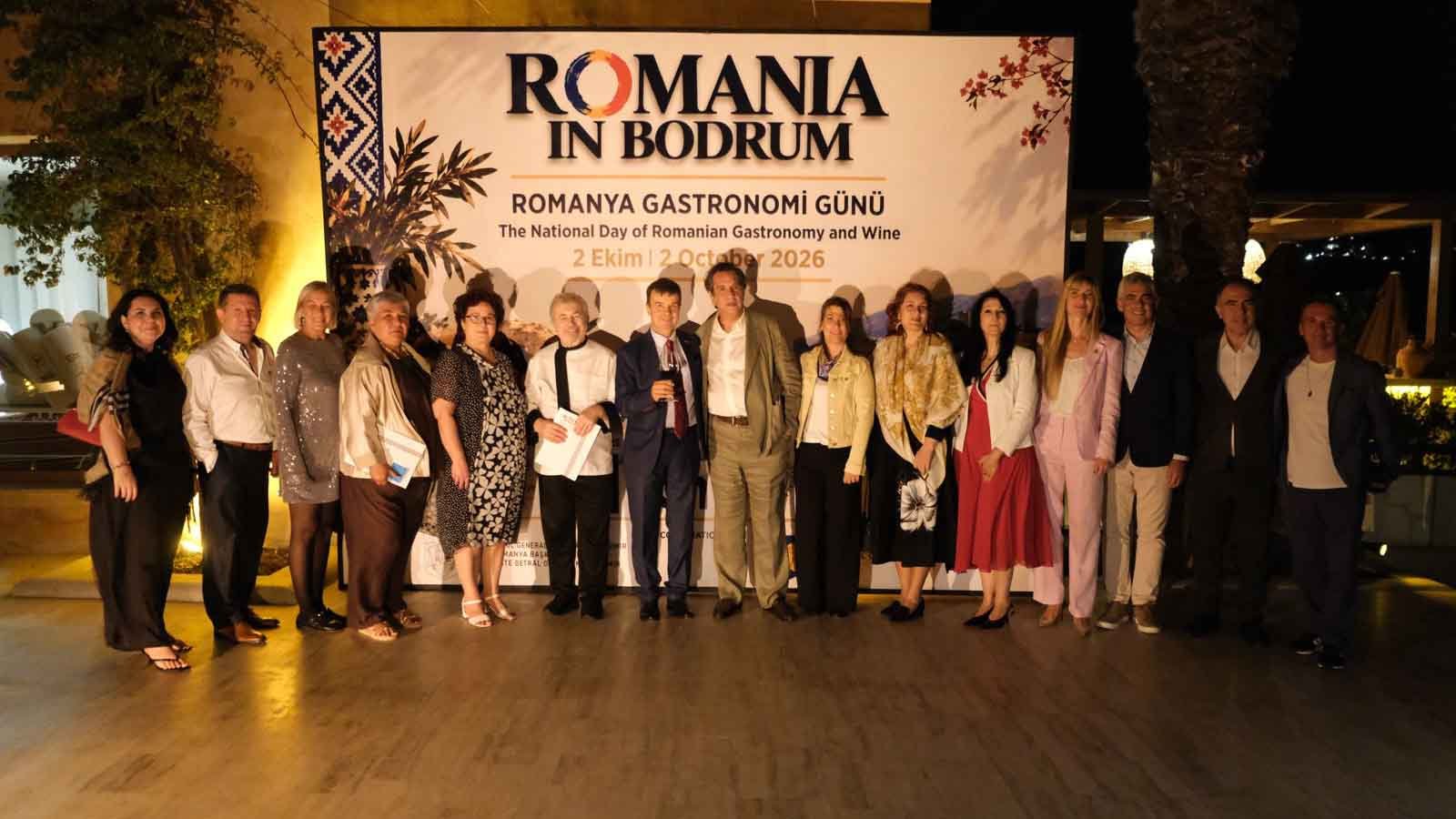 Türkiye-Romanya Mutfak Diplomasisi Bodrum’da: Gastronomi, Şarap ve Turizmde Yeni Dönem